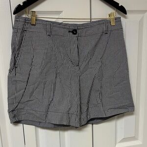 Talbots Monochrome Gingham Shorts